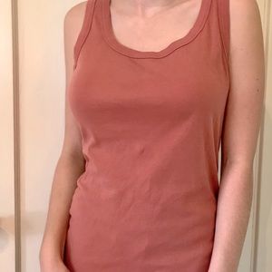 Rusty pink Tank Top